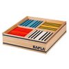 Kapla - Bausteine - 100 Stück - 8 Farben