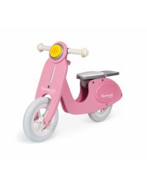 Janod - Scooter Rosa Mademoiselle - Holz Laufrad
