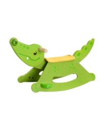 Plan Toys - Rocking Alligator - Hölzernes Schaukelpferd
